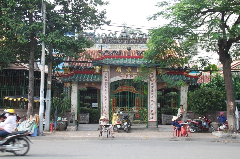 Phuoc An Assembly Hall is considered one of the most revered spiritual sites in District 5, Ho Chi Minh City, Vietnam 